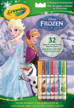 CRAYOLA Frozen 2 Värvimis- ja tegevusraamat