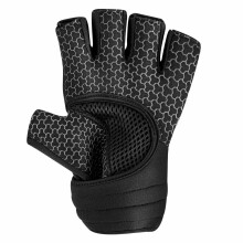 Spokey LAVA Art.928975 Black White Неопреновые перчатки для фитнеса размер M