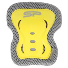 Spokey Shield S Art.940930 Yellow Laste kaitsekomplekt peopesadele, küünarnukkidele ja põlvedele.