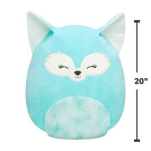 SQUISHMALLOWS W13 Pehme mänguasi Rebane, 50 cm