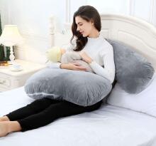 La Bebe™ Flopsy Cotton Nursing Maternity Pillow Memory foam Art.919158