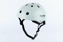 Toma YF1 Helmet Art.147087 White  Сертифицированный, регулируемый шлем/каска для детей M (48-55 cm)