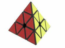 Ikonka Art.KX5682 PYRAMINX puzzle kubs spēle Black MoYu