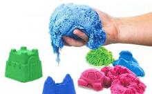 Ikonka Art.KX9568_1 Kinetic sand 1kg in a bag pink