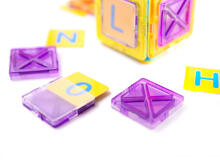 Ikonka Art.KX9679 Värvilised magnetplokid MAGICAL MAGNET 20 PUH