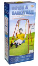Bebe Basic Swing/Basketball Art.KX7936 Swing + Ball Basket on metal frame