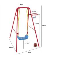Bebe Basic Swing/Basketball Art.KX7936 Swing + Ball Basket on metal frame