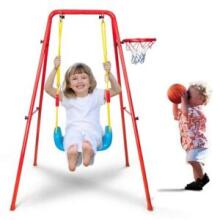 Bebe Basic Swing/Basketball Art.KX7936 Swing + Ball Basket on metal frame