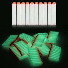 Bullets Art.KX6803 Nerf compatible fluorestseeruvad ühilduvad stardinooled 10tk