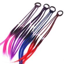 Ikonka Art.KX6859 Sünteetilised juuksed punutud juuksed elastne