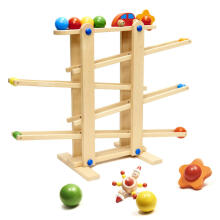 Ikonka Art.KX6496 Puidust montessori pallirada XXL