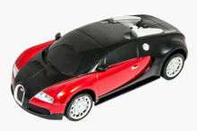 Ikonka Art.KX9420_1 Bugatti Veyron RC auto litsents 1:24 punane