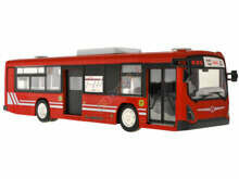Ikonka Art.KX9563_1 Kaugjuhitav RC buss ustega punane