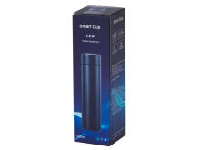Ikonka Art.KX6358 Thermos kruus smart LED 500ml must