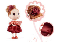 Ikonka Art.KX6362 Nukumaja nukkude tüdruk + poiss 2tk komplekt. 12cm