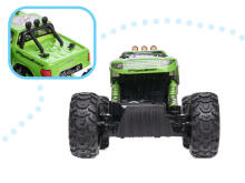 Ikonka Art.KX8396_3 NQD ROCK CRAWLER KING RC auto 1:12 USB roheline