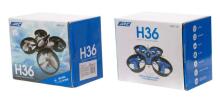 Ikonka Art.KX9891_2 JJRC H36 mini 2.4GHz 4CH 6 axis RC drone black