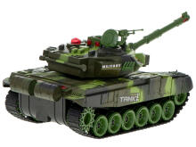 Ikonka Art.KX8714_1 RC Big War Tank 9995 suur 2,4 GHz roheline