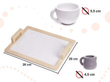 Bebe Basic Art.KX6279 Puidust kohvipakett 2 inimesele
