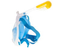 Ikonka Art.KX6131 Full folding snorkel mask S/M blue