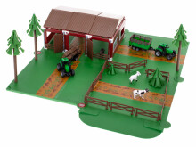 Ikonka Art.KX6027 Põllumajandusettevõtte mängupesa loomade traktori JASPERLAND