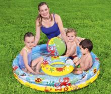 Ikonka Art.KX5894 BESTWAY 51124 Basseinipalli ring 122cm