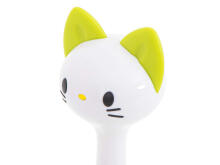 Ikonka Art.KX5592_5 Rattle teether + helid tuled kass HOLA