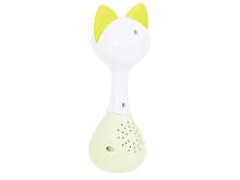 Ikonka Art.KX5592_5 Rattle teether + helid tuled kass HOLA