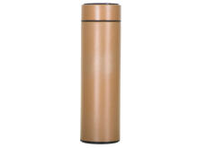 Ikonka Art.KX6358_4 Thermos kruus smart LED 500ml kuldne