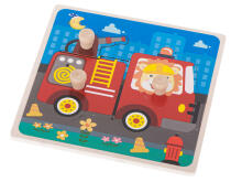 Ikonka Art.KX5368_2 Puidust puzzle tuletõrje