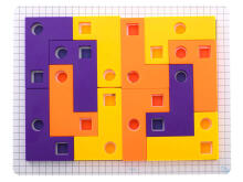 Ikonka Art.KX5349 Tetris puzzle mäng + kaardid