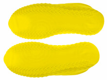 Ikonka Art.KX5299 Ūdensnecaurlaidīgi zābaku aizsargi wellingtons S dzeltens izmērs 26-34