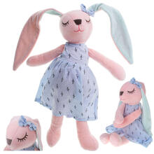 Ikonka Art.KX5222_1 Pluusi jänes maskott sinine 52cm