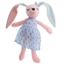Ikonka Art.KX5222_1 Pluusi jänes maskott sinine 52cm