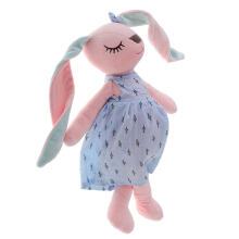 Ikonka Art.KX5222_1 Pluusi jänes maskott sinine 52cm