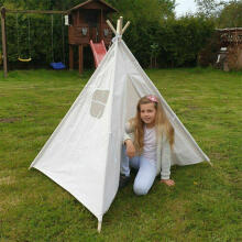 Ikonka Art.KX5187 India maja telk lastele Tipi Wigwam 135cm