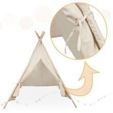 Ikonka Art.KX5187 India maja telk lastele Tipi Wigwam 135cm