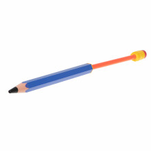 Ikonka Art.KX5132_1 Syringe water pump pencil 54cm blue