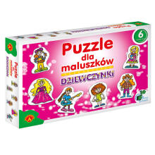 Ikonka Art.KX4859 ALEXANDER Puzzle väikelastele - tüdrukud