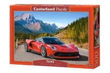 Ikonka Art.KX4787 CASTORLAND Puzzle 500el. Mägirattasõit
