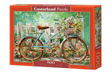 Ikonka Art.KX4786 CASTORLAND Puzzle 500el. Beautiful Ride - Jalgrattasõit