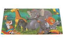 Ikonka Art.KX5298_1 Muinasjutu puzzle elevant 60el