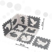 Bebe Basic Puzzle  Art.KX5207 Lastele mõeldud vahtplastist puslematt 9 osaga.