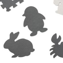 Bebe Basic Puzzle  Art.KX5207 Lastele mõeldud vahtplastist puslematt 9 osaga.