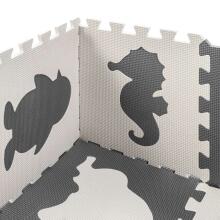 Bebe Basic Puzzle  Art.KX5207 Lastele mõeldud vahtplastist puslematt 9 osaga.