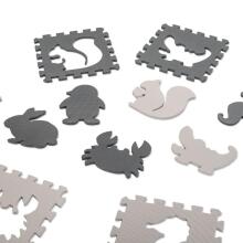 Bebe Basic Puzzle  Art.KX5207 Lastele mõeldud vahtplastist puslematt 9 osaga.
