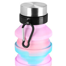 Spokey JUMP Art.941258 Kokkupandav silikoonpudel 550ml