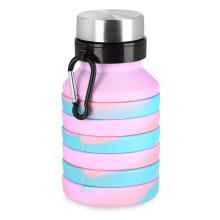 Spokey JUMP Art.941258 Kokkupandav silikoonpudel 550ml