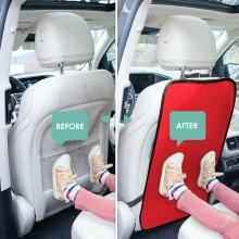 La bebe™ Car Seat Protector Avocado Art.148788 Neutral Защитный чехол для сидения (для спинки автомобильного сидения)
