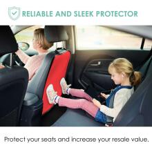 La bebe™ Car Seat Protector Avocado Art.148789 Green Cover me with Love and Avocuddle